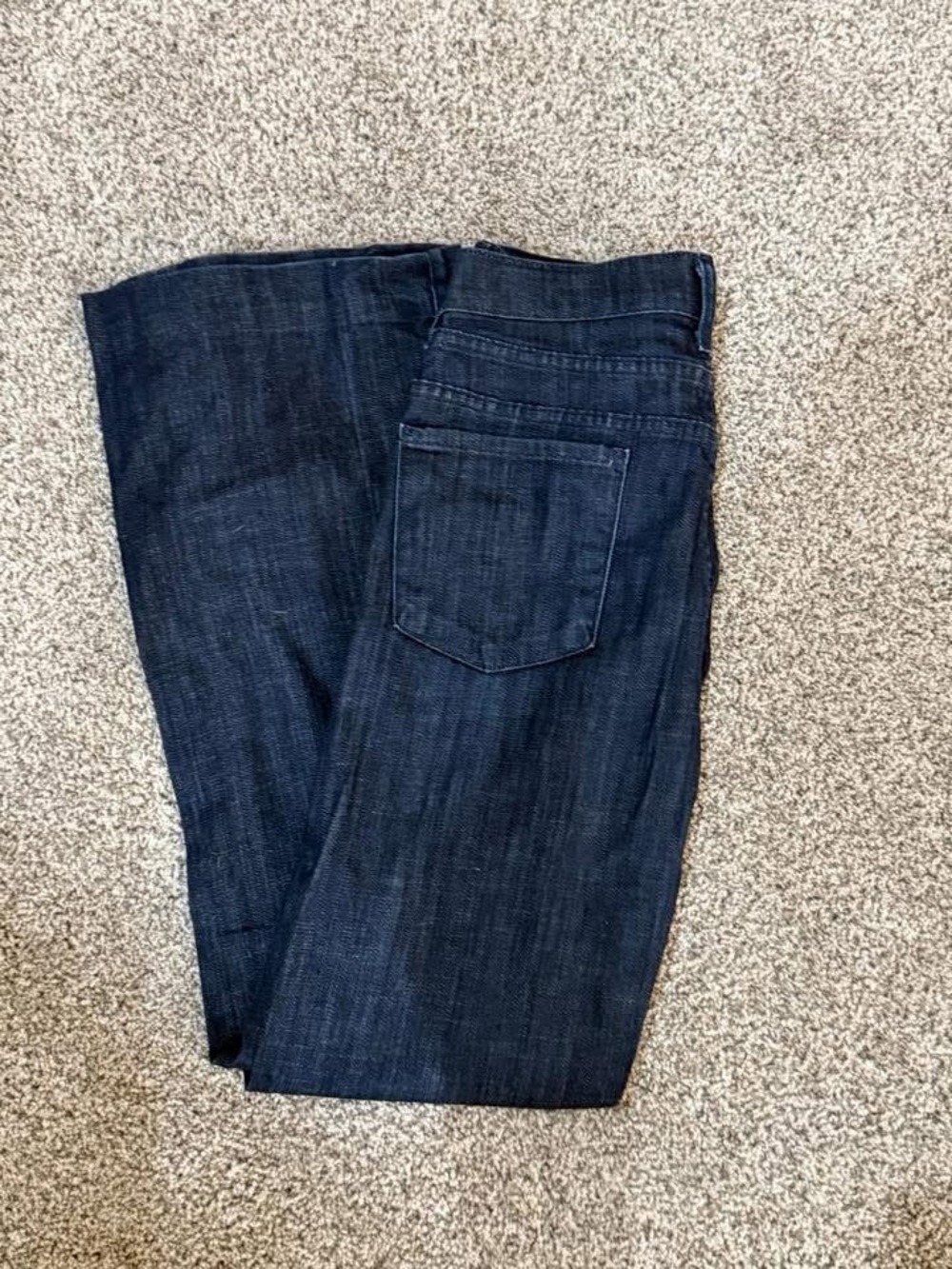 Citizens Of Humanity Dark Blue Straight-Leg Jeans